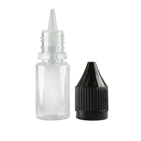 Chubby Gorilla V2 - 10ML Unicorn Bottle - Clear Bottle / Black Cap - Copackr.com