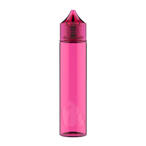 Chubby Gorilla - 60ML "SOFT" Unicorn Bottle - Transparent Pink - Copackr.com
