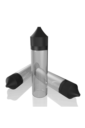 Chubby Gorilla - 60ML Unicorn Bottle - Clear Bottle / Black Cap - V2 - Copackr.com