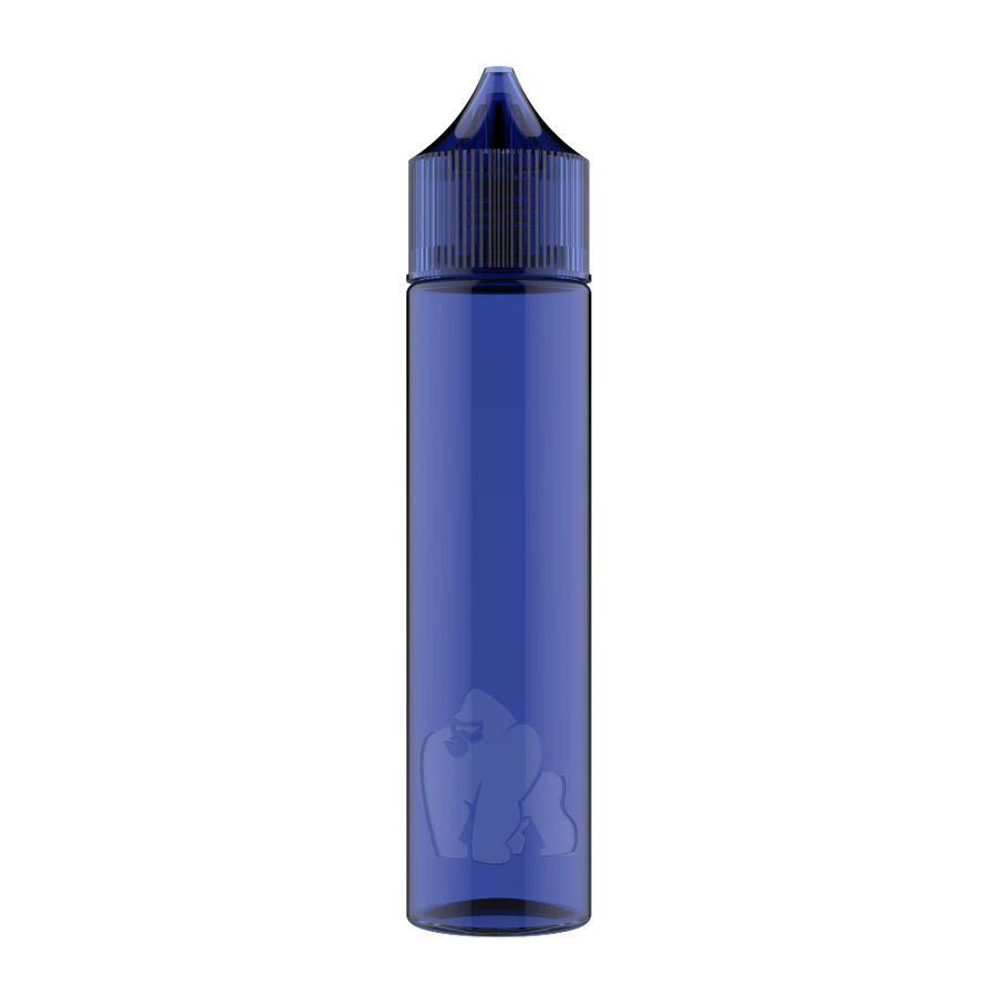 Chubby Gorilla - 60ML "SOFT" Unicorn Bottle - Transparent Blue - Copackr.com