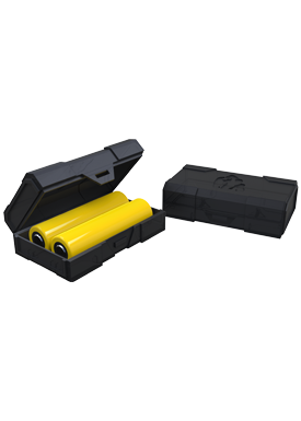 Chubby Gorilla - 18650 Battery Case Transparent Black - Copackr.com