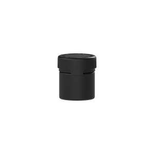 60CC/2FL.OZ/60ML Aviator CR - Container With Inner Seal & Tamper - Opaque Black With Opaque Black Lid - Copackr.com