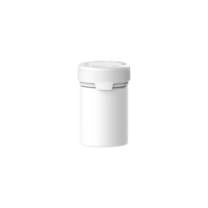 120CC/4FL.OZ/120ML Aviator CR - Container With Inner Seal & Tamper - Opaque White With Opaque White Lid - Copackr.com