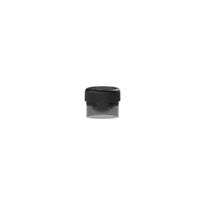5cc/5ML Aviator CR - Container With Inner Seal & Tamper - Translucent Black With Opaque Black Lid - Copackr.com