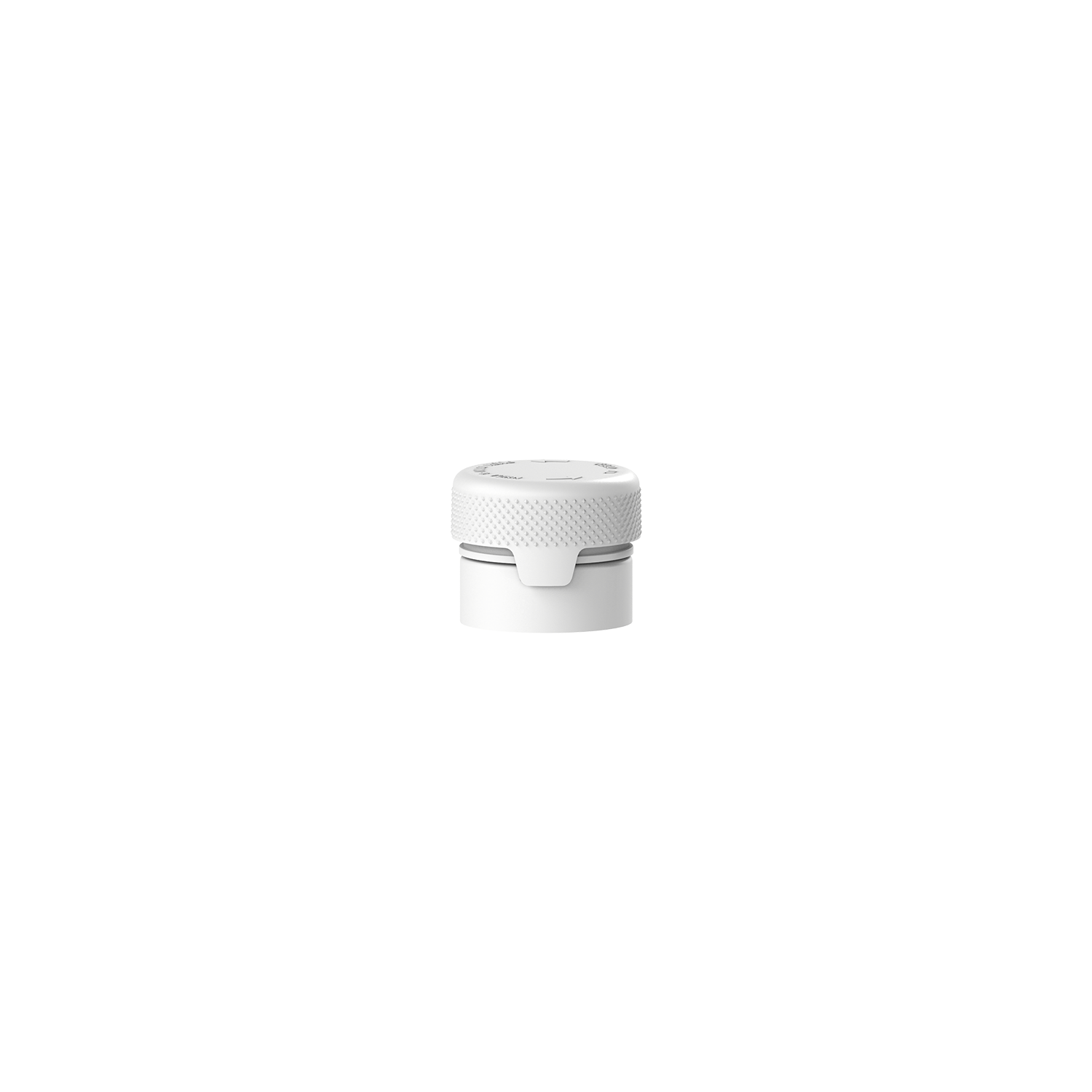 5cc/5ML Aviator CR - Container With Inner Seal & Tamper - Opaque White With Opaque White Lid - Copackr.com