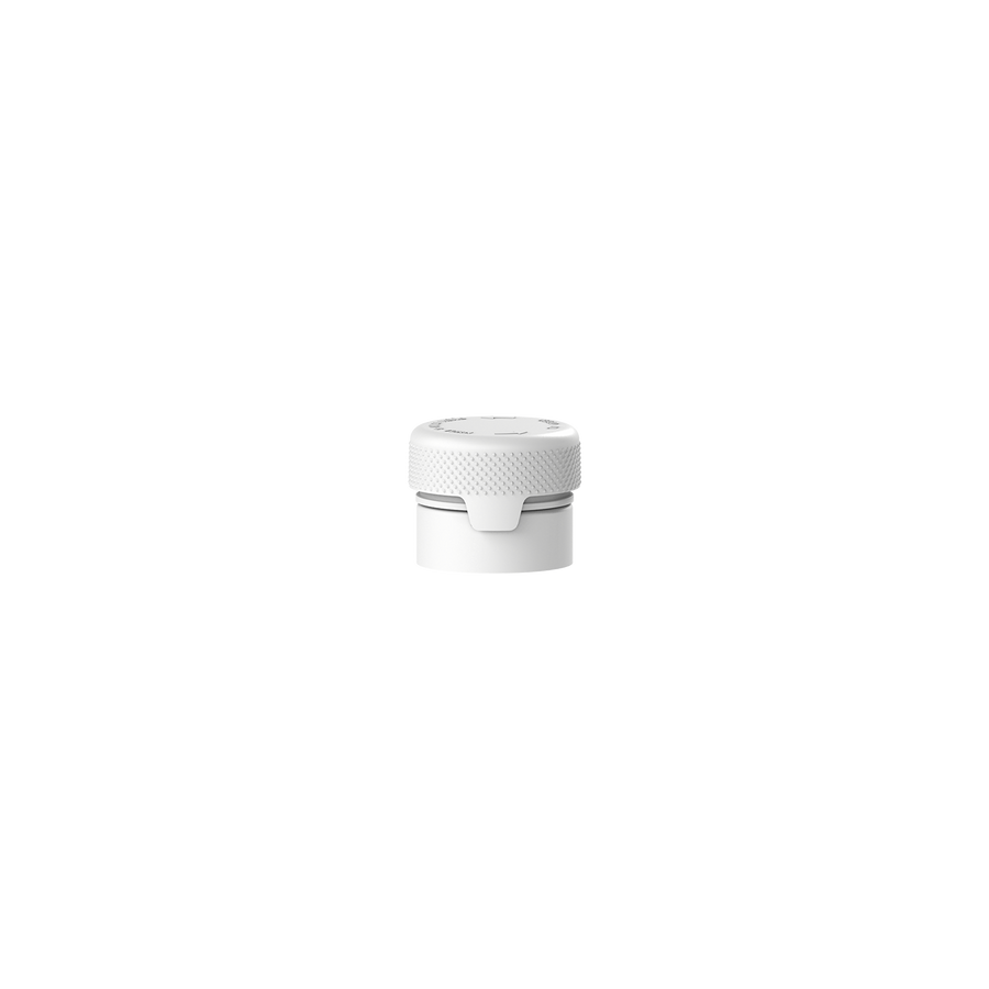 5cc/5ML Aviator CR - Container With Inner Seal & Tamper - Opaque White With Opaque White Lid - Copackr.com