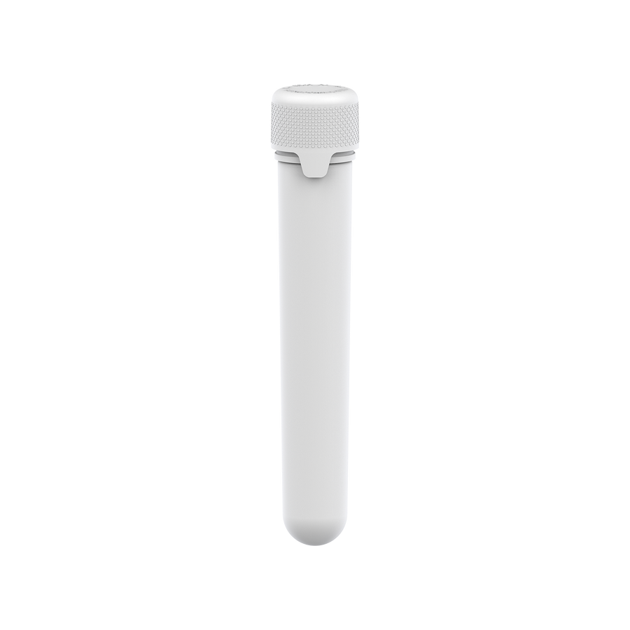 AVIATOR CR - TUBE 120MM WITH INNER SEAL & TAMPER - OPAQUE WHITE WITH OPAQUE WHITE LID - Copackr.com