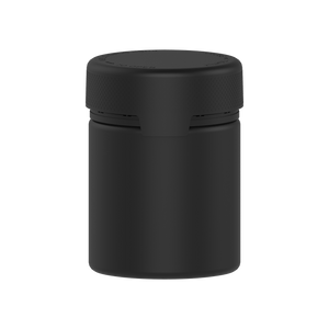 550CC/18.5FL.OZ/550ML Aviator CR - XL Container With Inner Seal & Tamper - Opaque Black With Opaque Black Lid - Copackr.com