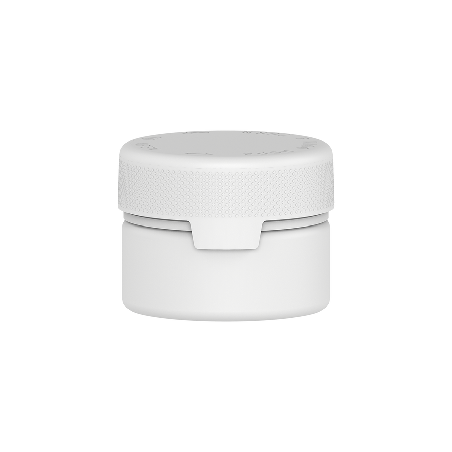220CC/7.5FL.OZ/220ML Aviator CR - XL Container With Inner Seal & Tamper - Opaque White With Opaque White Lid - Copackr.com
